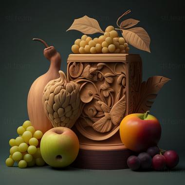 3D model st still life (STL)